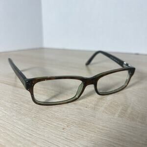 Ray-Ban RB5187 2445 Eyeglasses Brown PARTS ONLY Green Frames 52-16-140